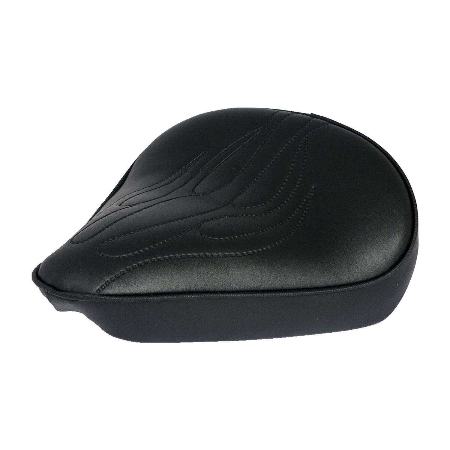 MCS Fitzz custom solo seat - Black flame - Large - 6cm thick