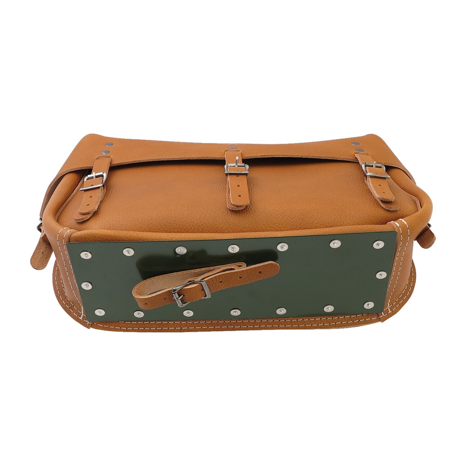Samwel 1942 XA leather saddlebag set - Brown