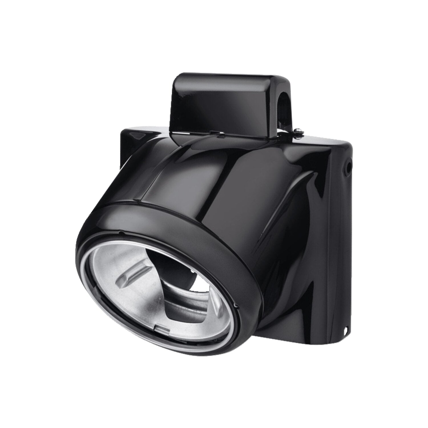 MCS 7" headlamp housing kit - Gloss black