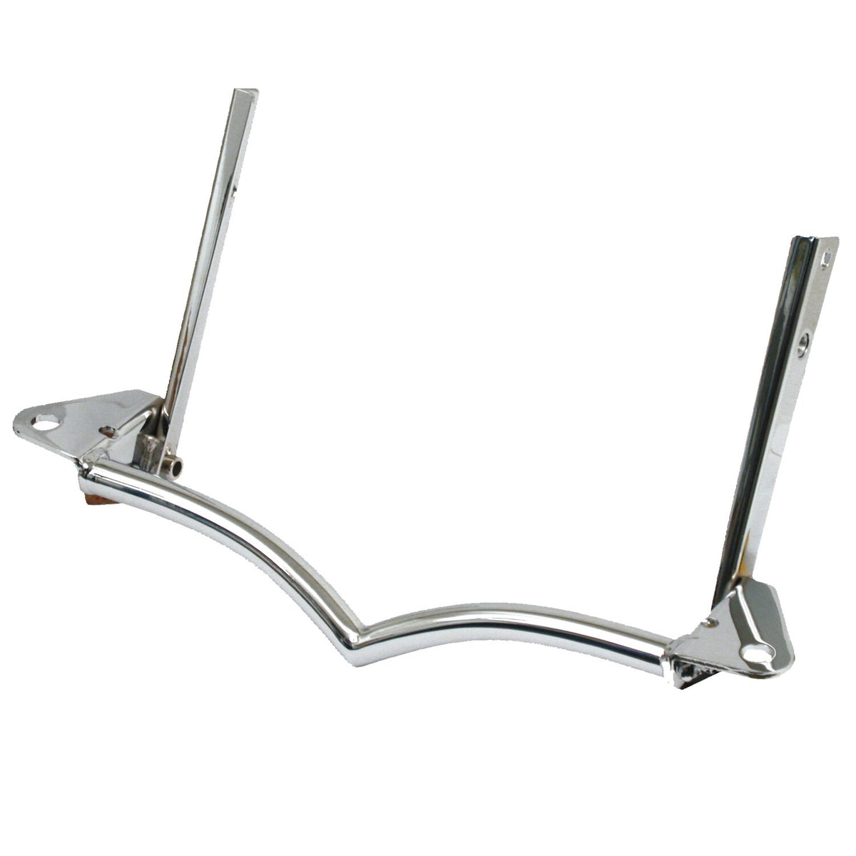 MCS V-bracket spotlamp/passing lamp mounting bar - Chrome