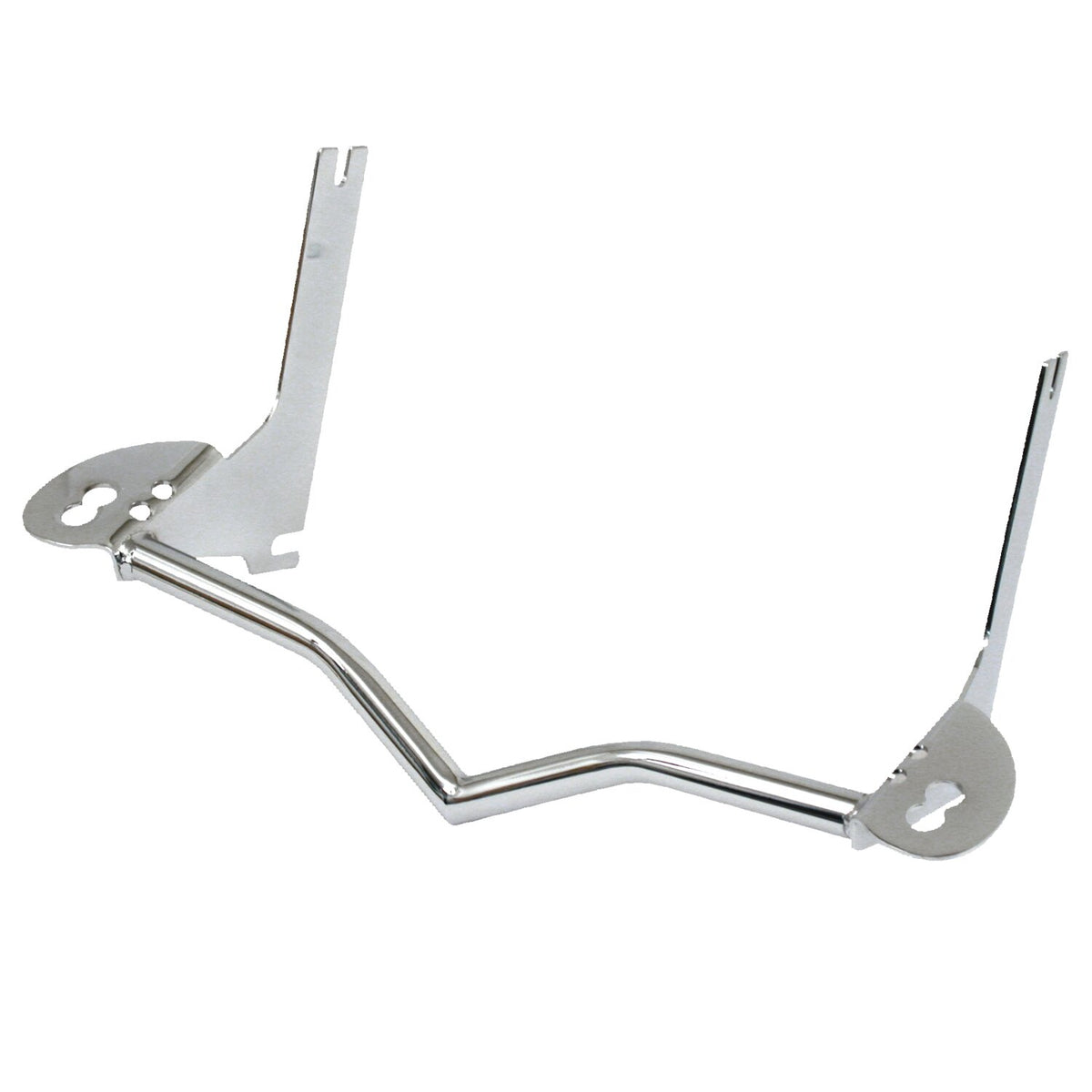 MCS V-bracket spotlamp/passing lamp mounting bar - Chrome