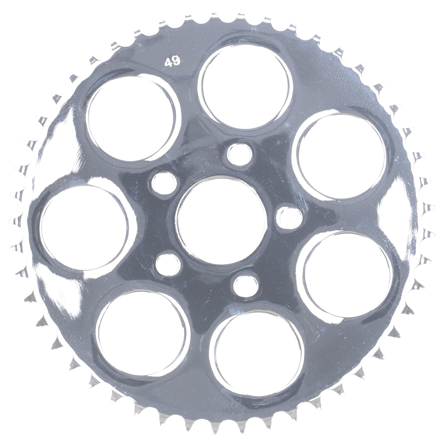 MCS Chain conversion rear sprocket 49t - Chrome