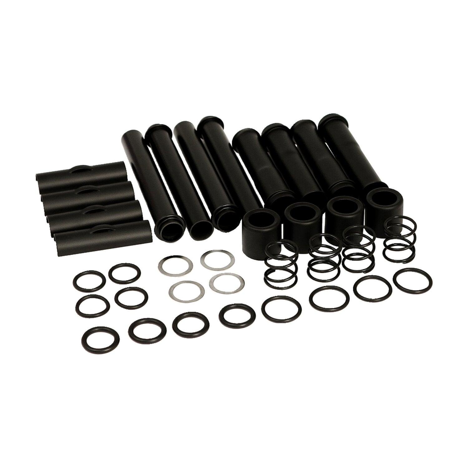 MCS Complete Twin Cam pushrod cover kit - Black