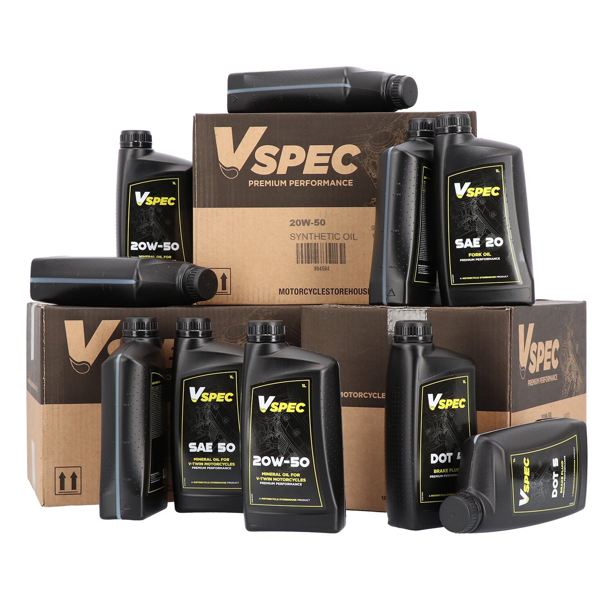 Vspec SAE 50 (Mineral) motor oil - 1 liter bottle