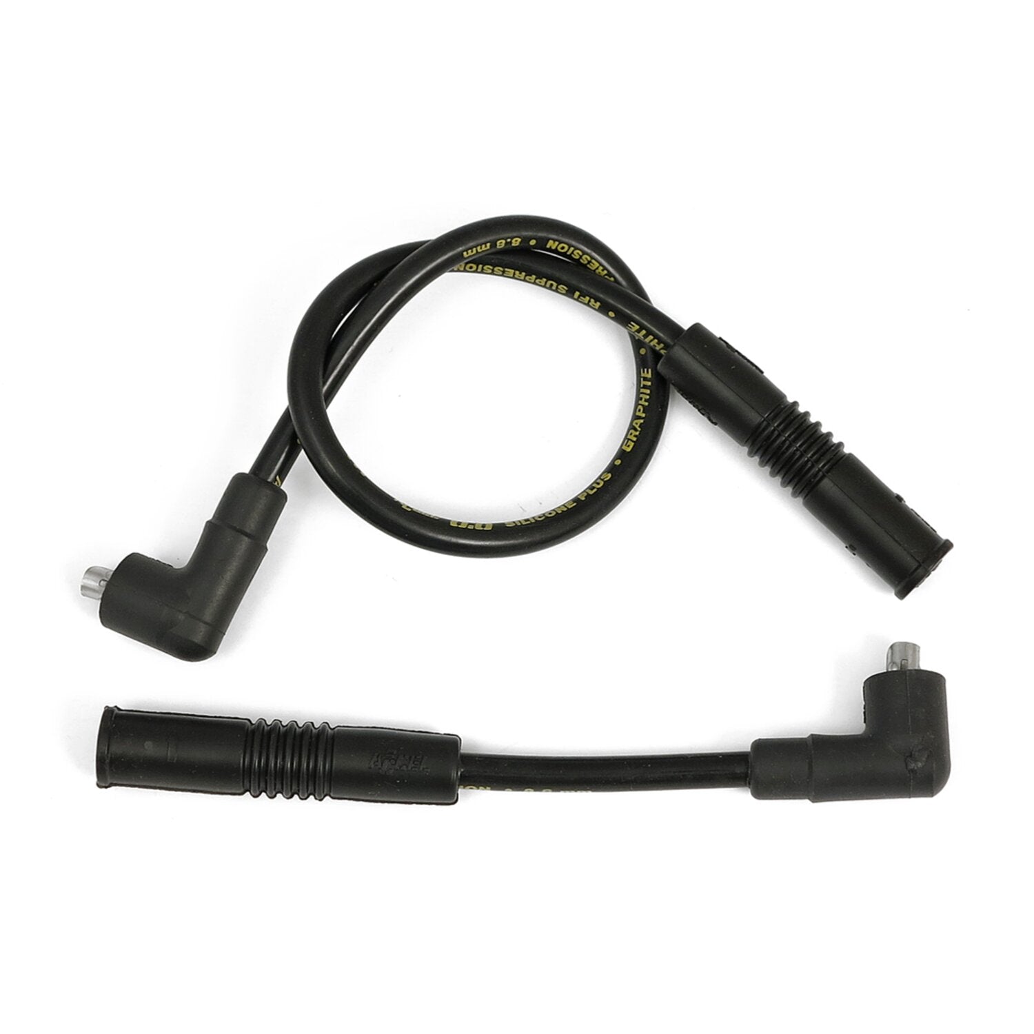 Accel 8.8mm supression core spark plug wire set - Black