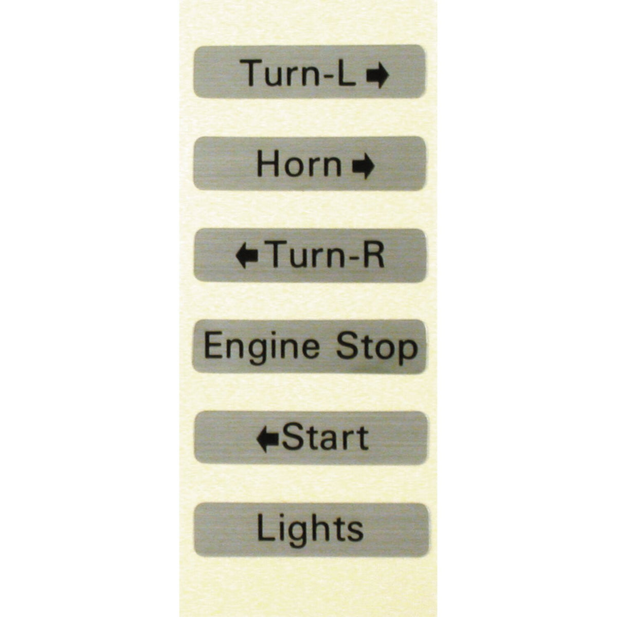 MCS Decal set switch housing
