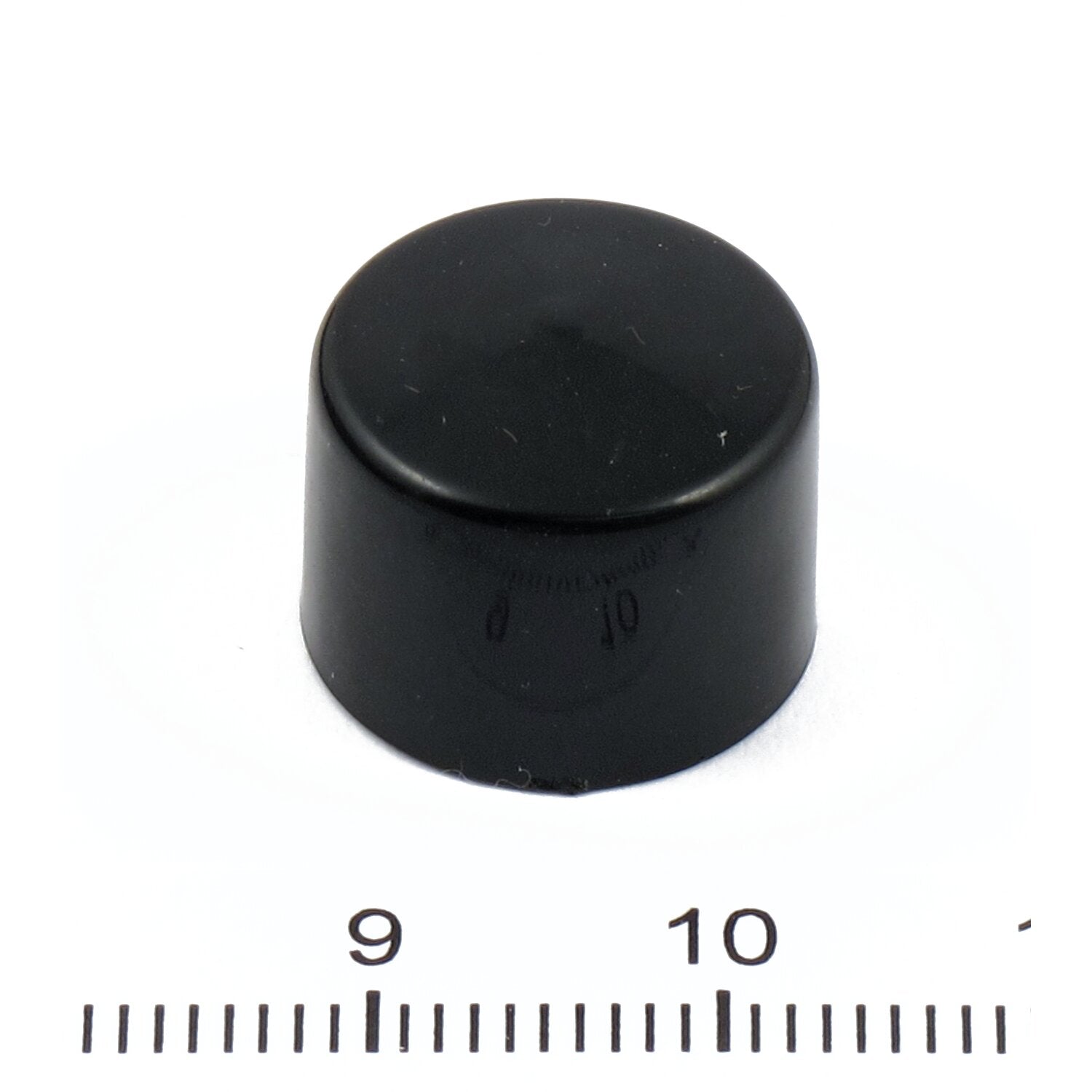 MCS Smoothtopps push-on bolt covers 7/16" hex bolts/nuts - Black