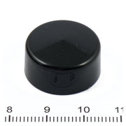 MCS Smoothtopps push-on bolt covers 5/8" hex bolts/nuts - Black