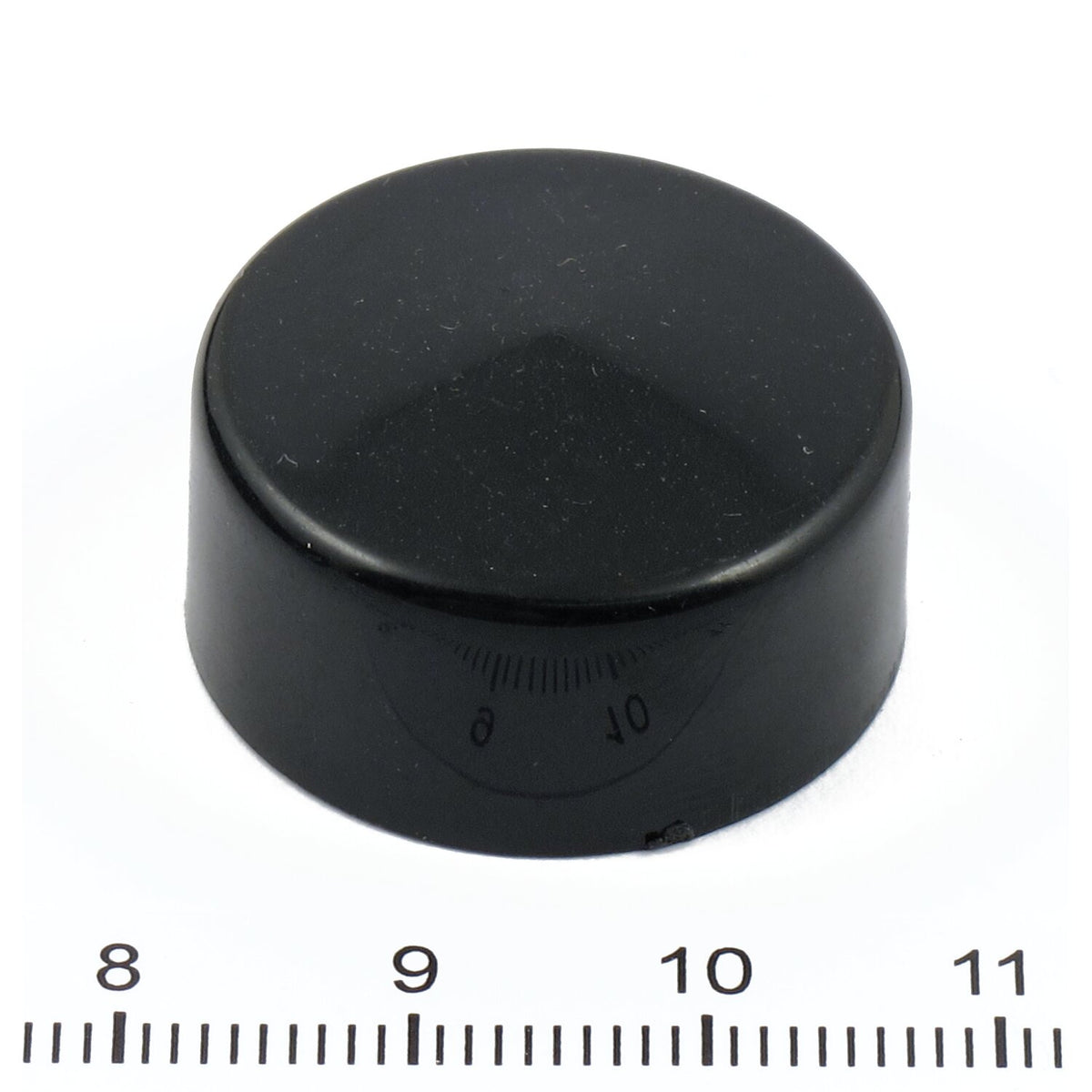 MCS Smoothtopps push-on bolt covers 3/4" hex bolts/nuts - Black