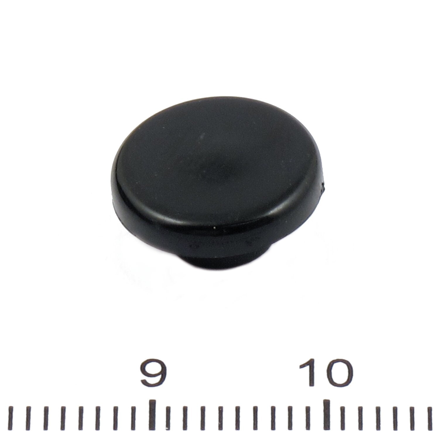 MCS Mushroom style push-on bolt covers 1/4" allen size - Chrome