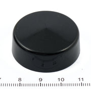 MCS Smoothtopps push-on bolt covers 5/8" hex bolts/nuts - Black