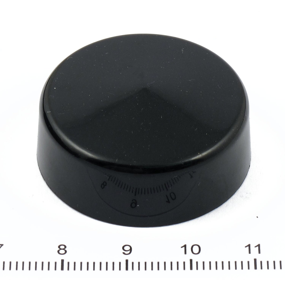 MCS Smoothtopps push-on bolt covers 5/8" hex bolts/nuts - Black
