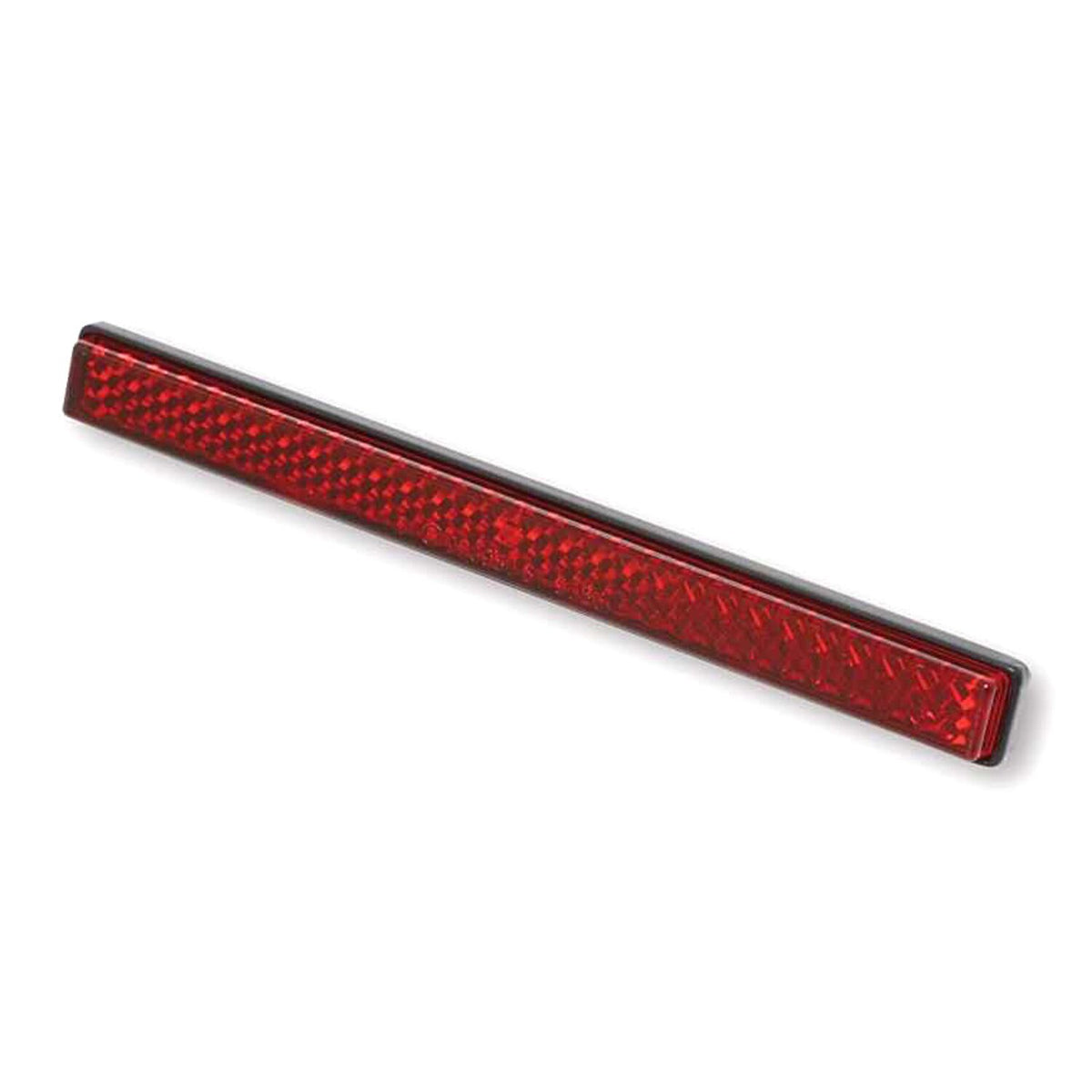 MCS Universal B-Seen reflector - Rectangular - 129x23mm - Red