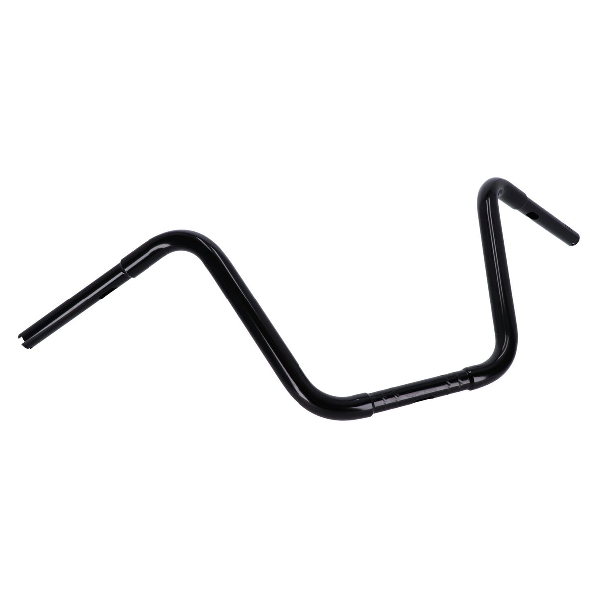 MCS 1-1/4" Buffalo Apehangers 14" high black