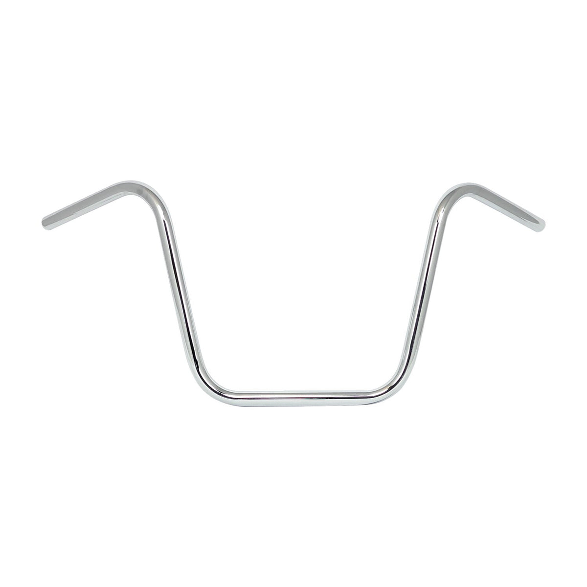 MCS Apehanger handlebar 14" rise 1" chrome