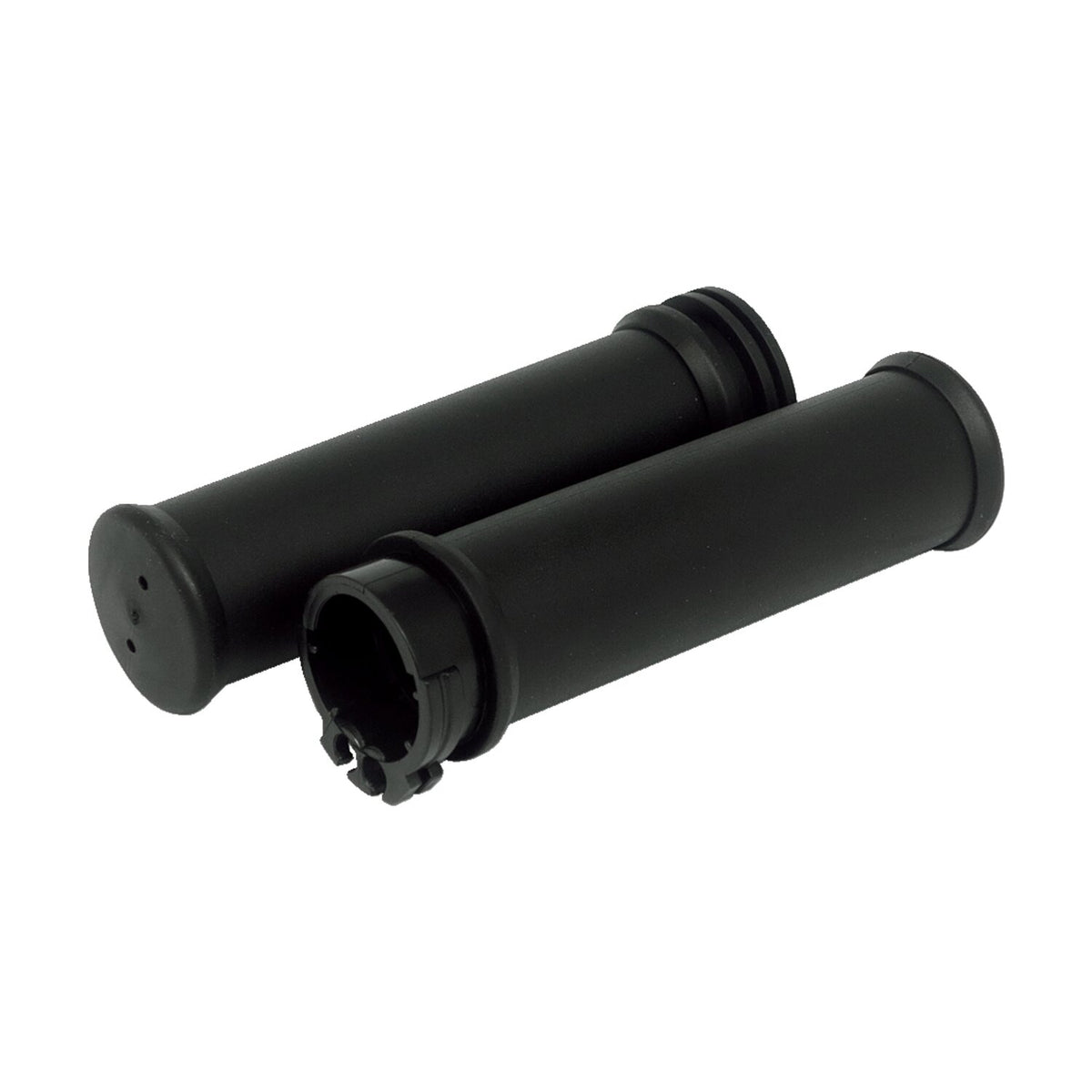 MCS OEM style grip set with throttle sleeve - Black