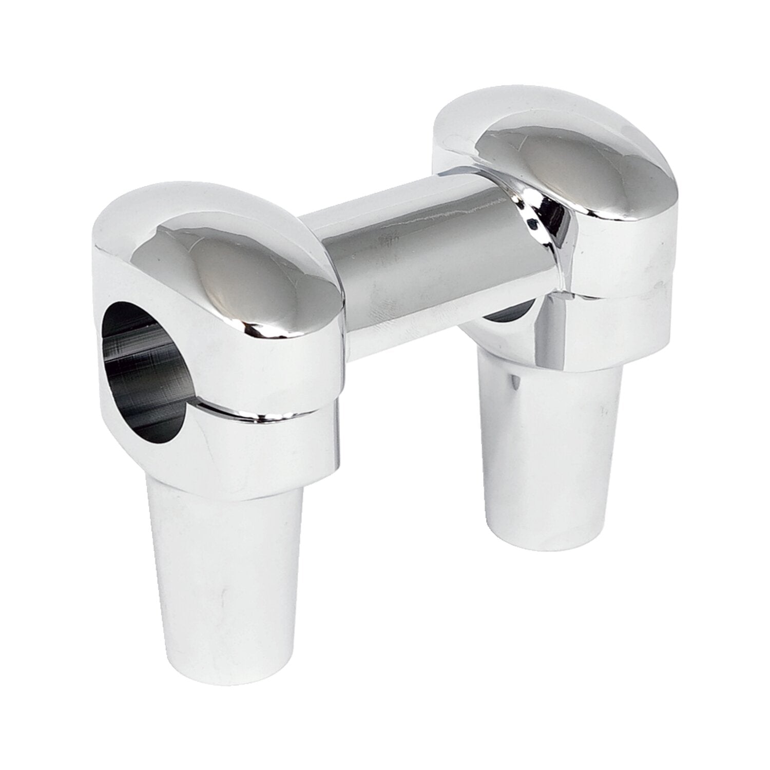 MCS Widow riser set - 3" rise - Chrome
