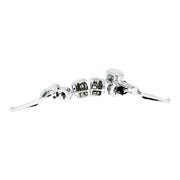 MCS Handlebar control kit chrome