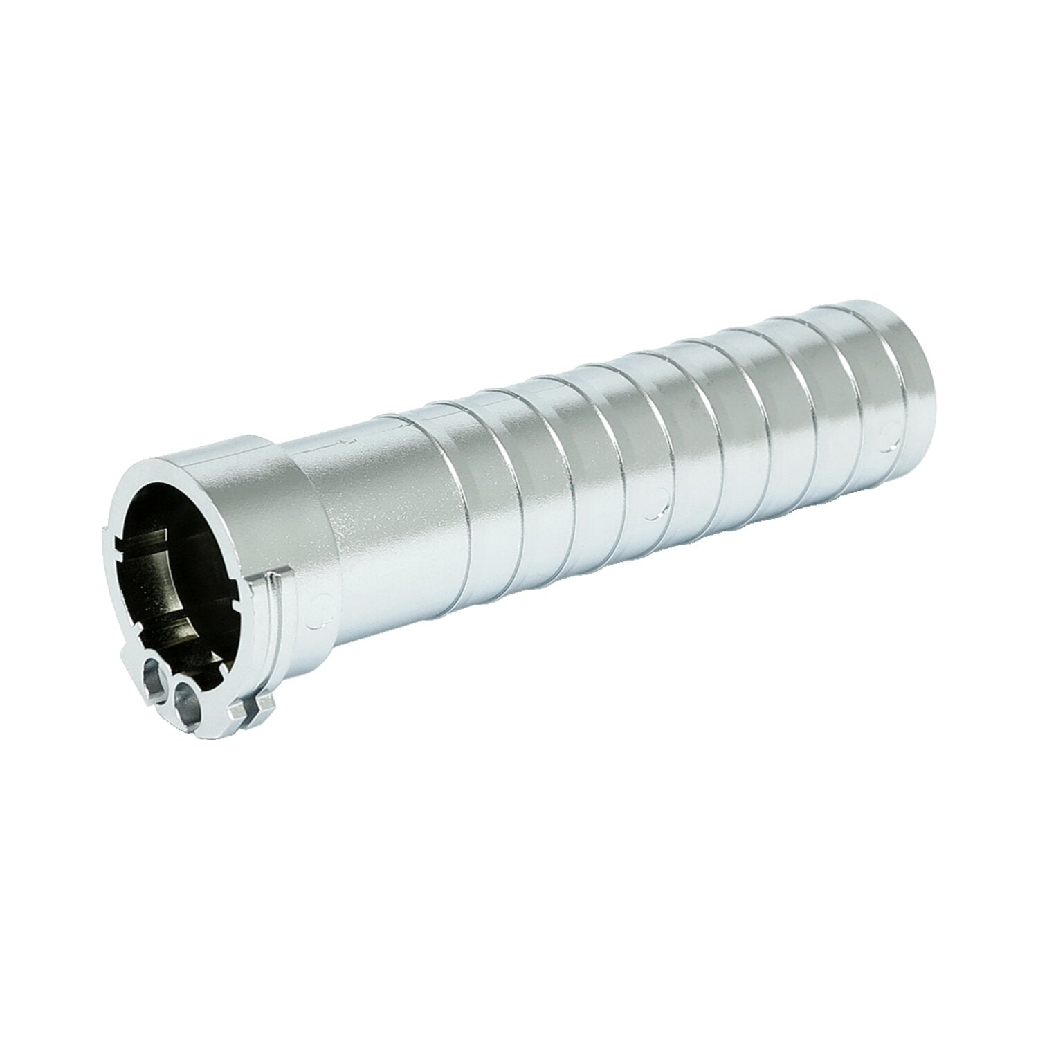 MCS OEM style throttle sleeve dual cable - Chrome