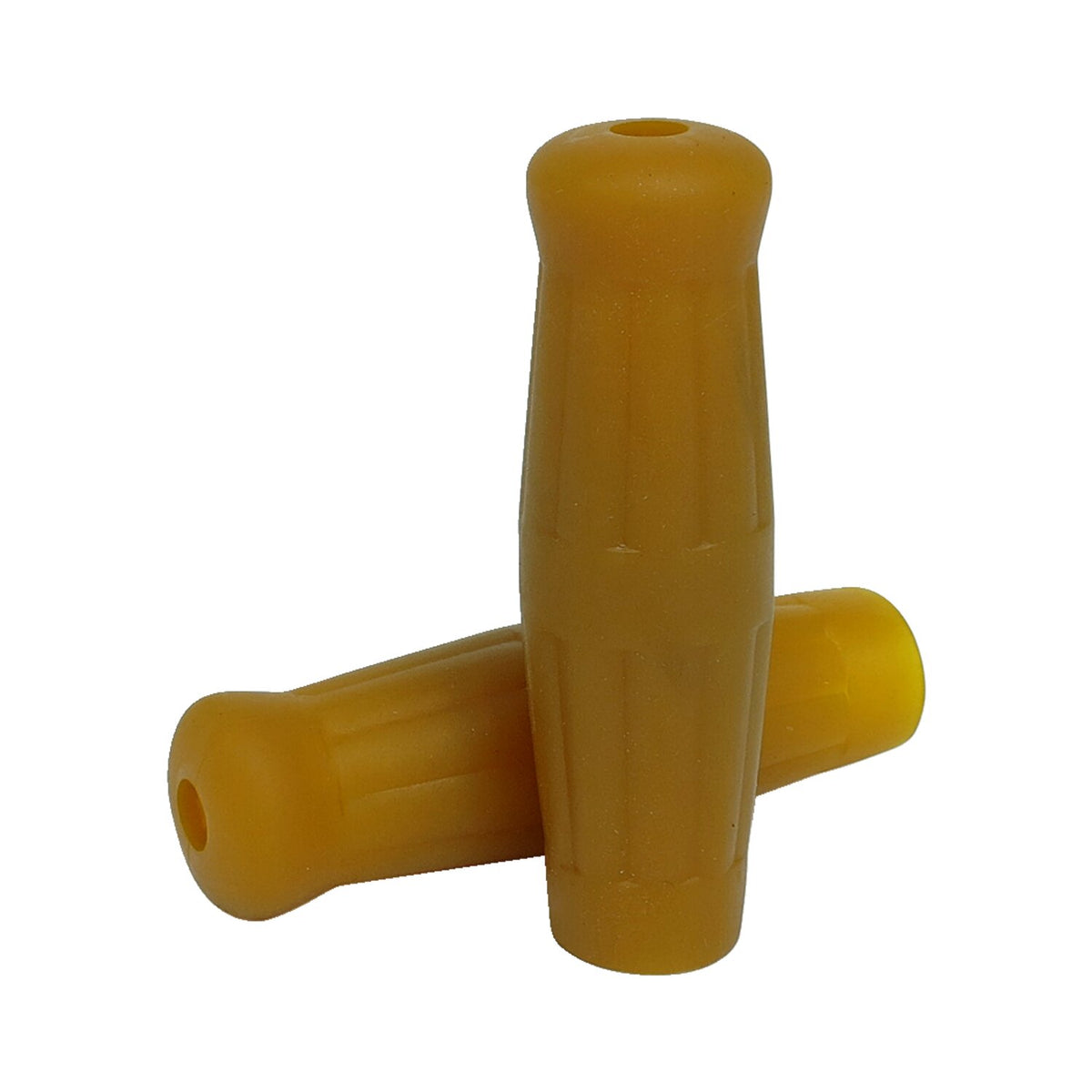 MCS Vintage style 7/8" grips candy brown