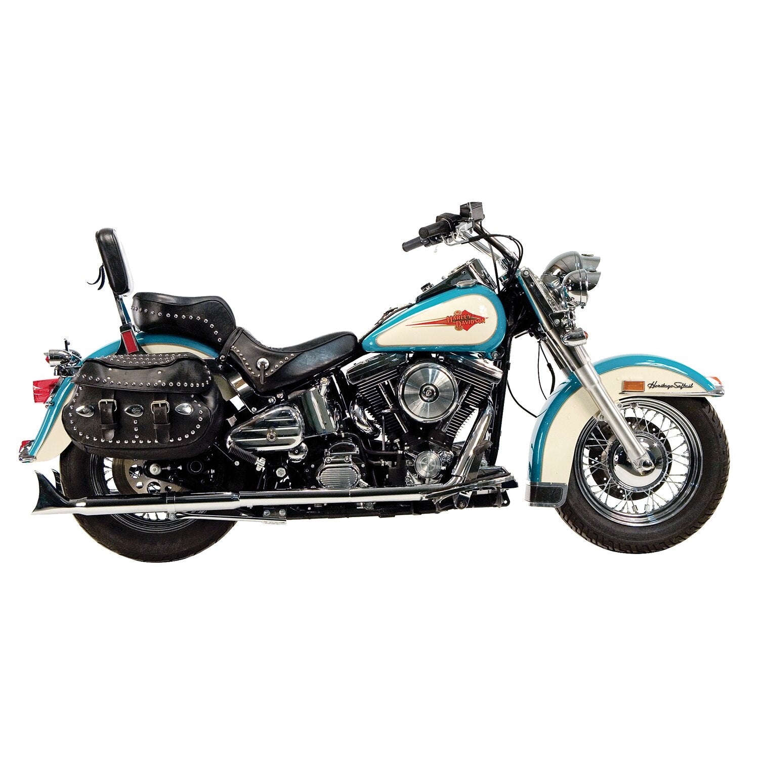Paughco Independent dual head pipes - Chrome