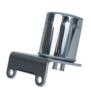 MCS Spin-on oil filter kit - Chrome