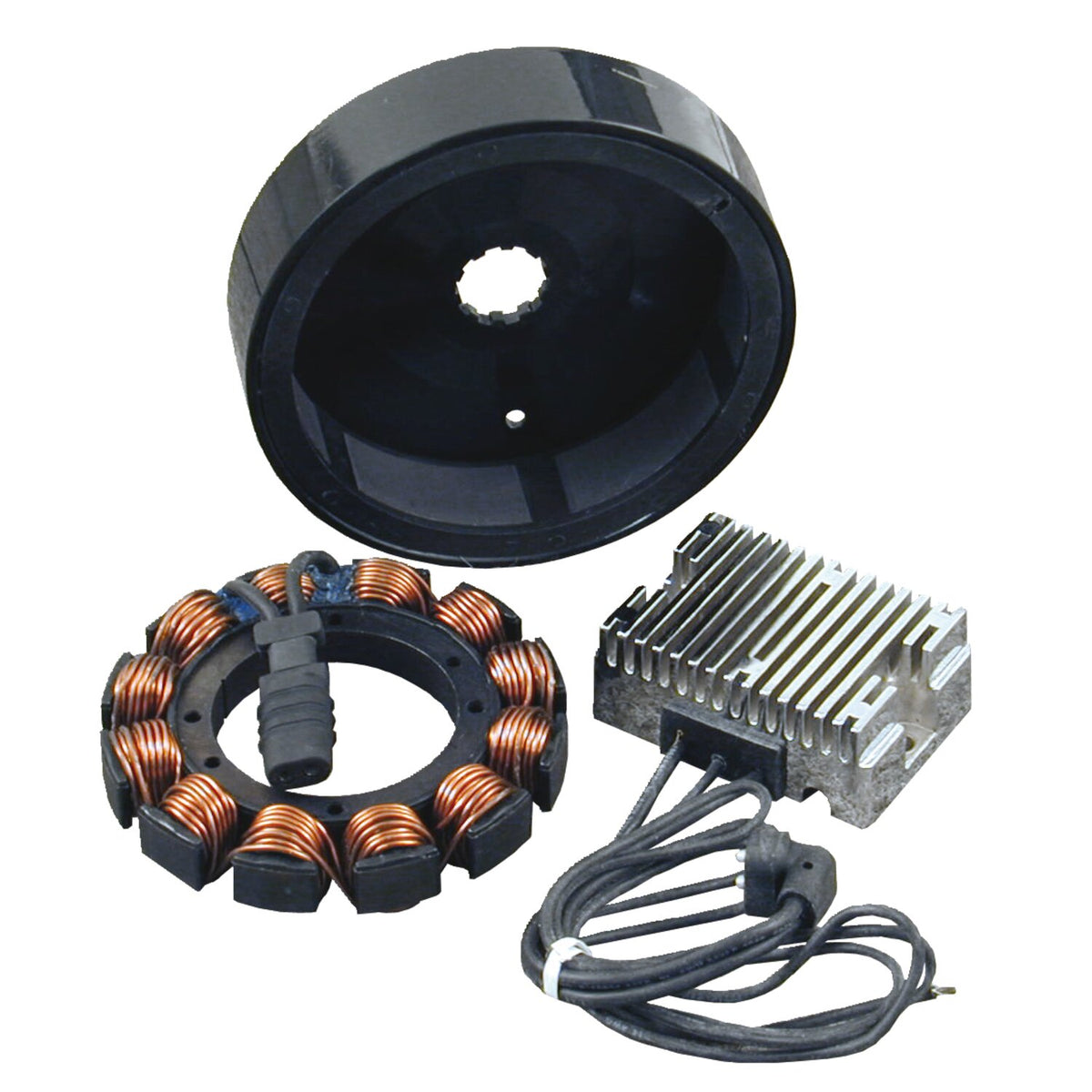 Spyke 32 amp charge kit black regulator