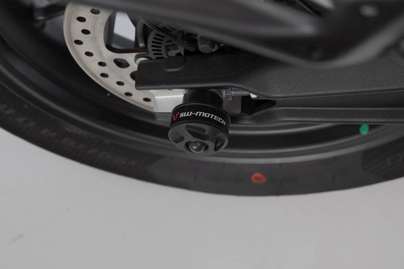 Sw-motech Rear Axle Slider Set For Motorcycle Swing Arm