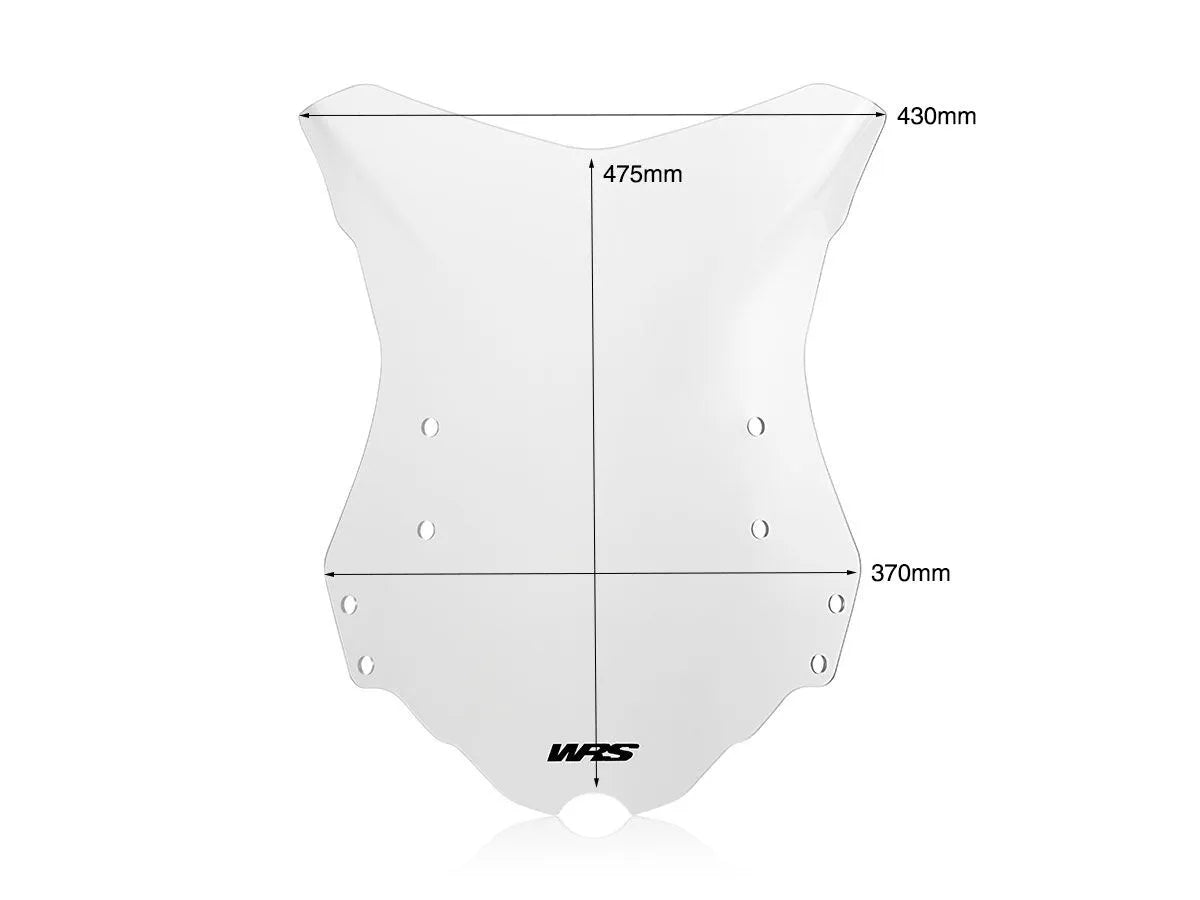 Wrs Windscreen - Enhanced Rider Protection