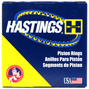 Hastings 3-7/16" bore chr/moly piston ring set - +.060"