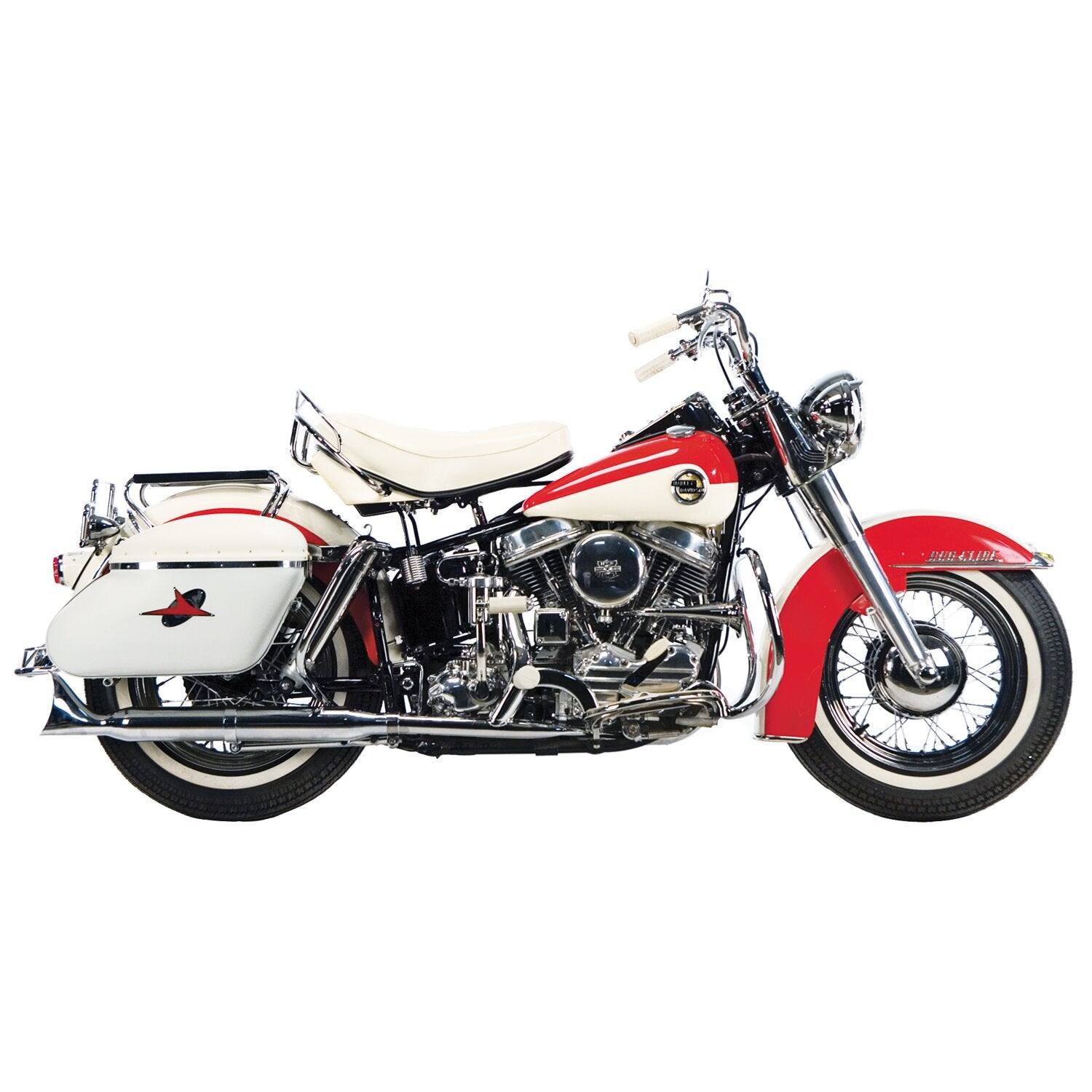 Paughco Touring Fishtail slip-on muffler - 31" long