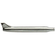 Paughco Smooth 3" Rocket Fishtail muffler - 31"