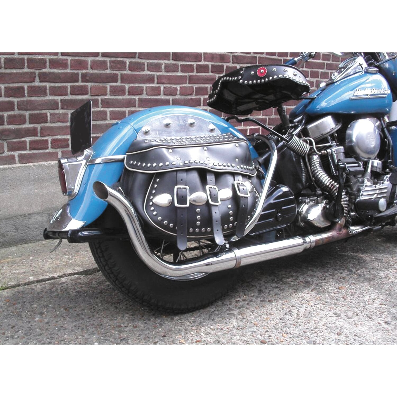 Paughco High sweep muffler - Left side
