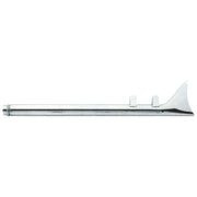 Paughco Fishtail extension (left) - 31" long - Chrome