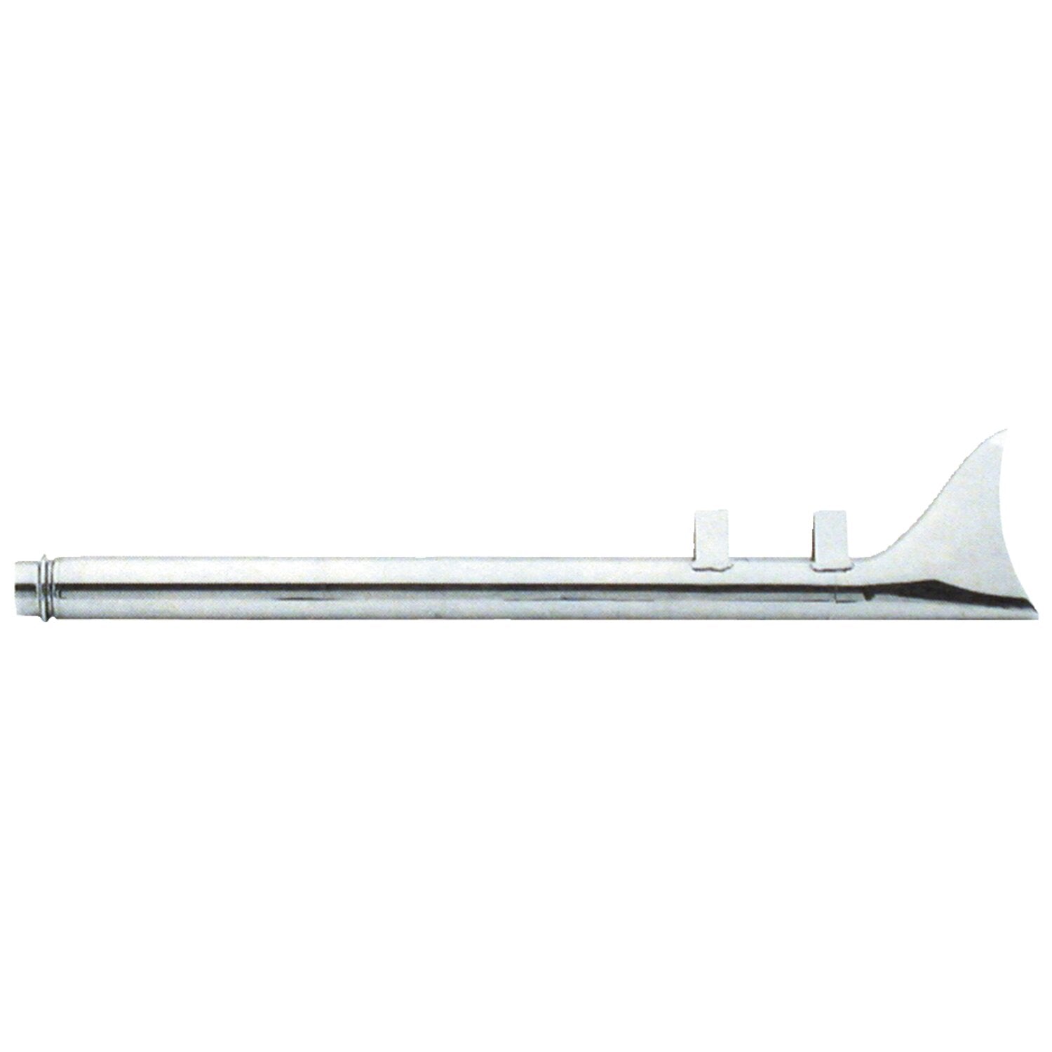 Paughco Fishtail extension (l/r) - 31" long - Chrome