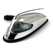 MCS 50-57 style front fender light - Chrome clear lens