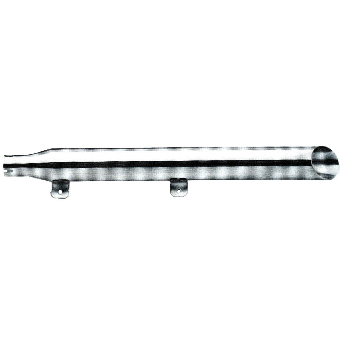 Paughco 3" Slash-cut Cruiser muffler - 30" - Left