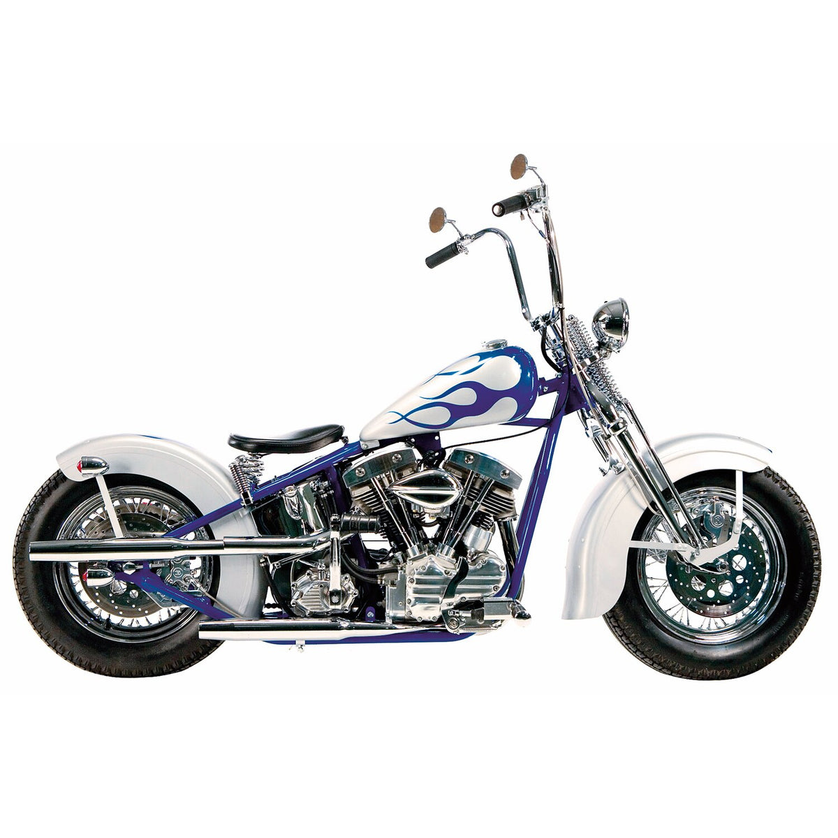 Paughco Shotgun Tapered exhaust (38") - Chrome