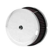K&N street metal high-flow air intake Hammer chrome