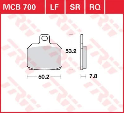 Trw All Round Sintered Metal Brake Pads - Front & Rear