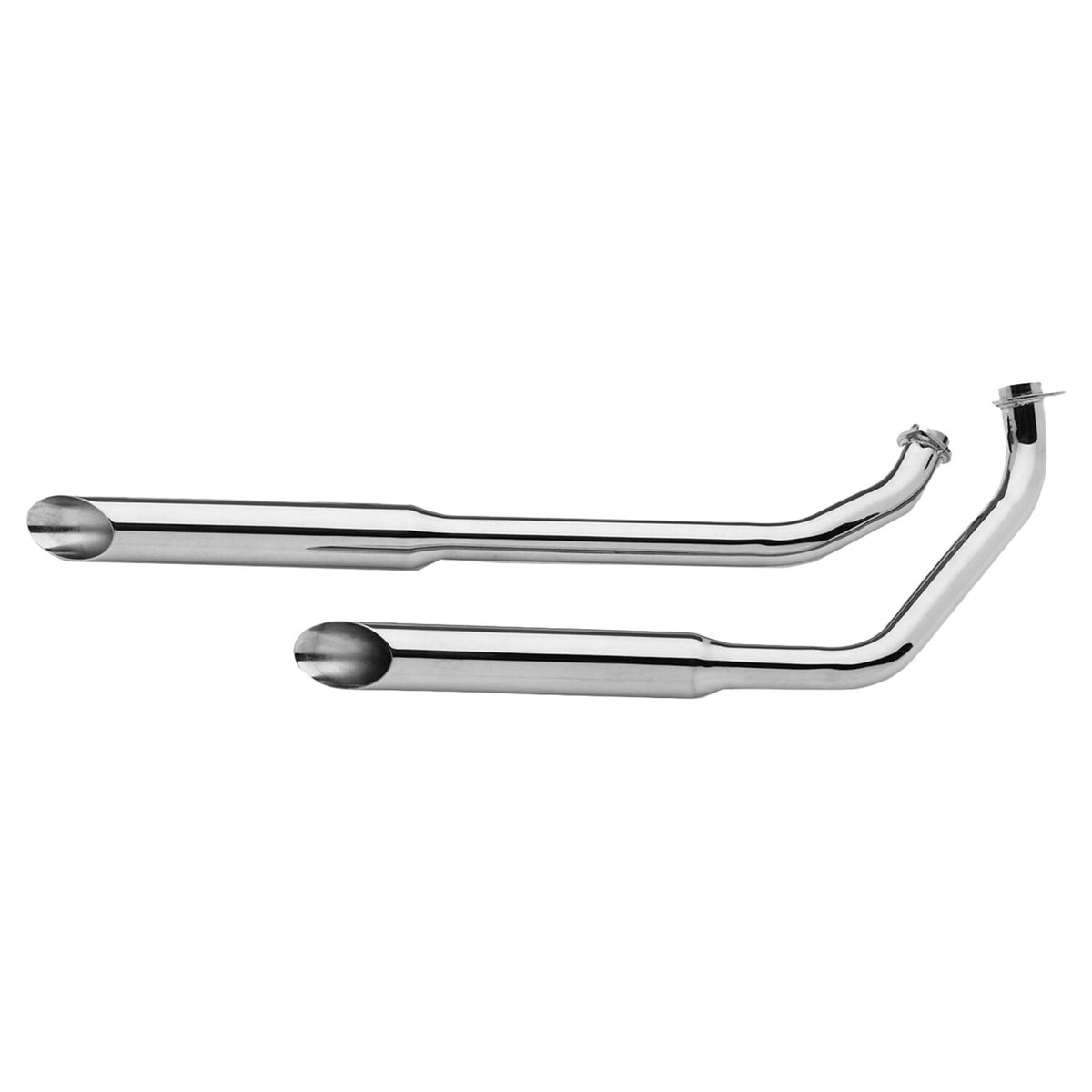 Paughco Shotgun Slash cut exhaust (38") - Chrome