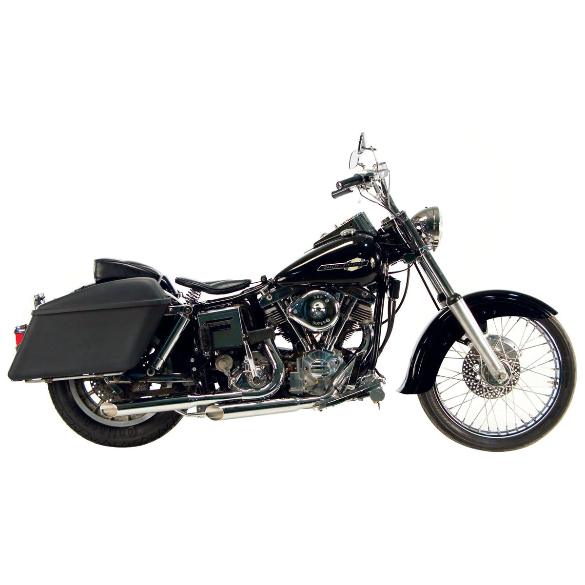 Paughco Slash cut exhaust (38") - Chrome