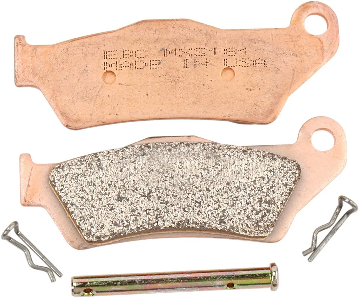 Ebc Mxs Racing Sinterbrons Bromsbelägg - Fram & Bak
