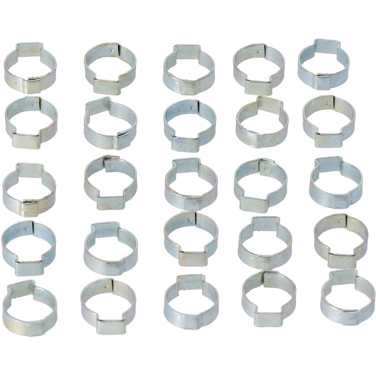 MCS Crimp hose clamp 11/16 (17.53mm) ID - Zinc