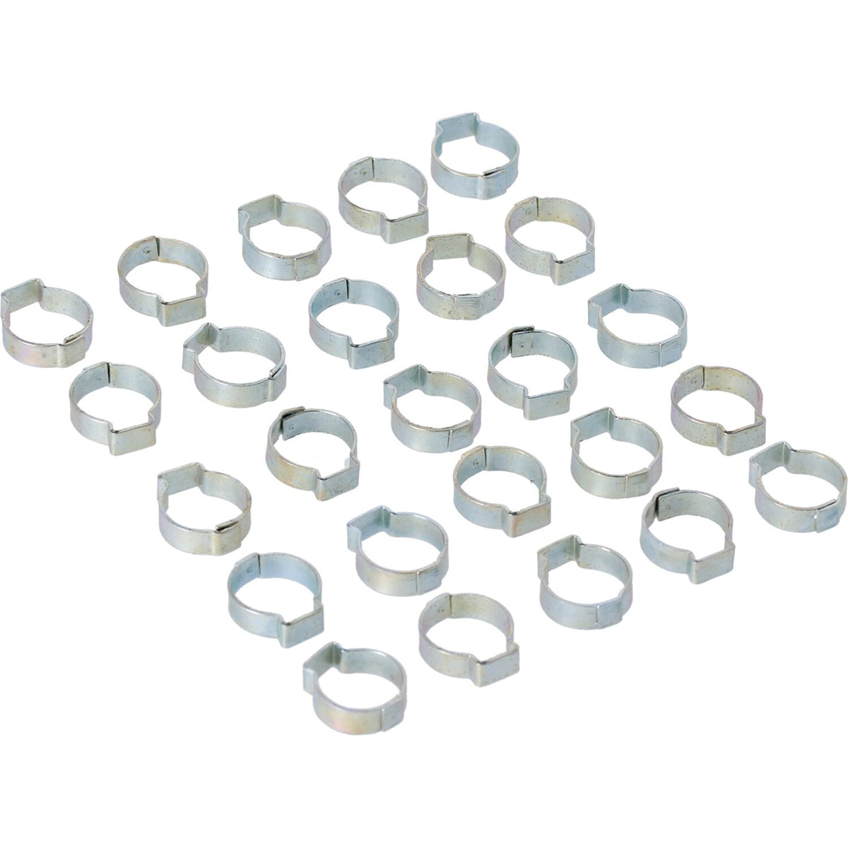 MCS Crimp hose clamp 11/16 (17.53mm) ID - Zinc