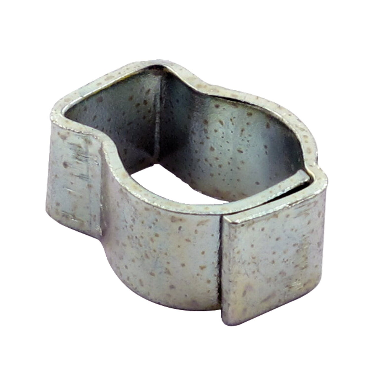 MCS Crimp hose clamp 1/4 (6.35mm) ID - stainless