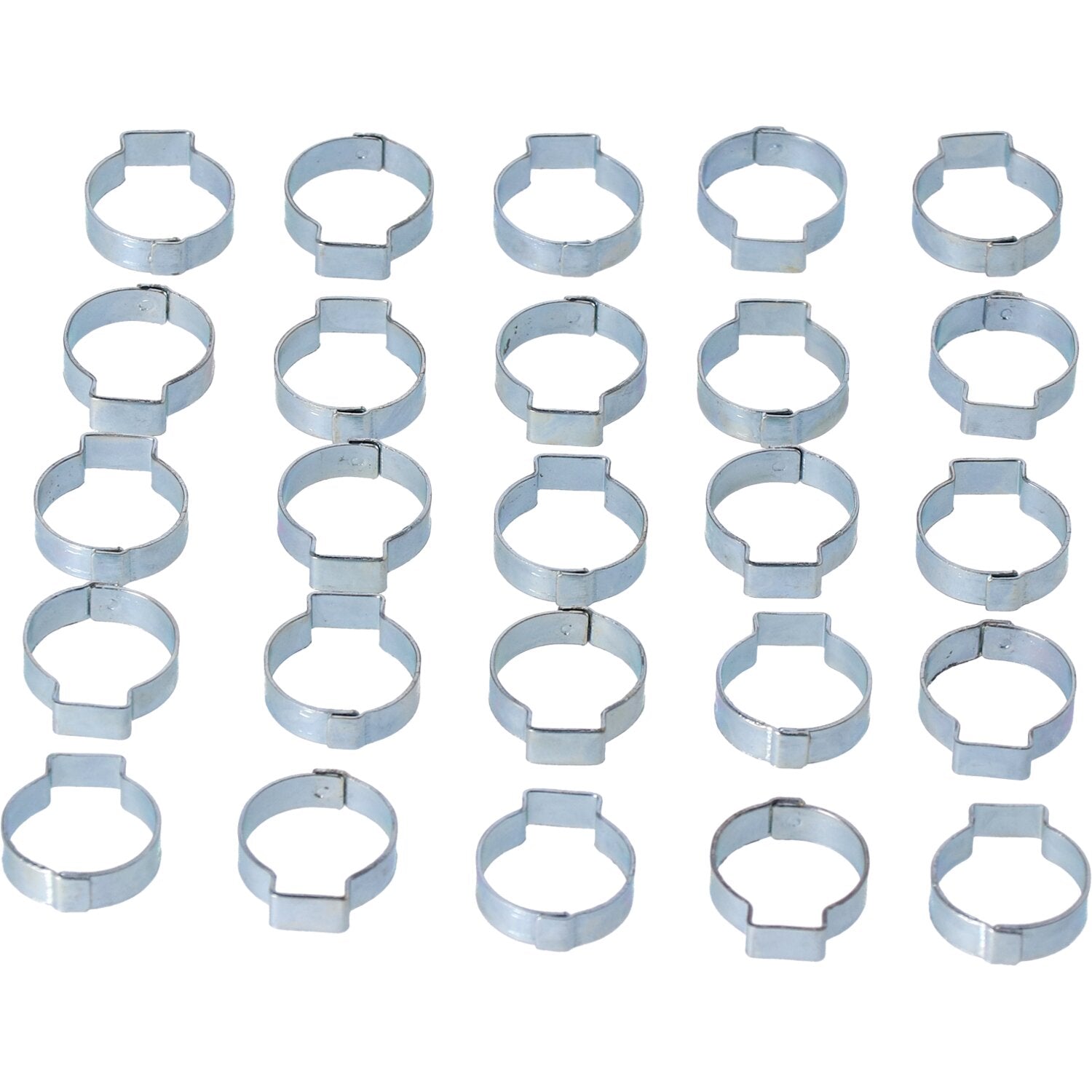 MCS Crimp hose clamp 13/16 (20.57mm) ID - Zinc