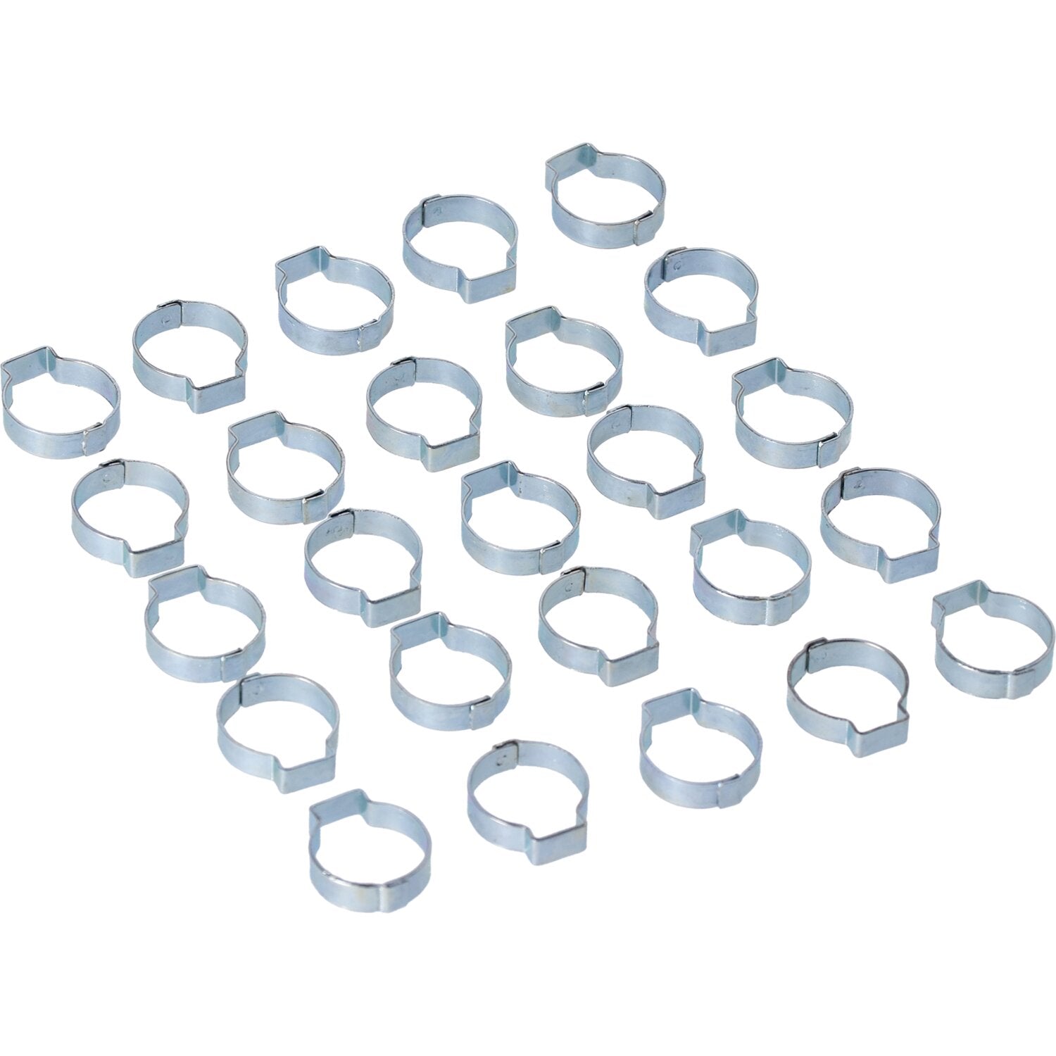 MCS Crimp hose clamp 13/16 (20.57mm) ID - Zinc
