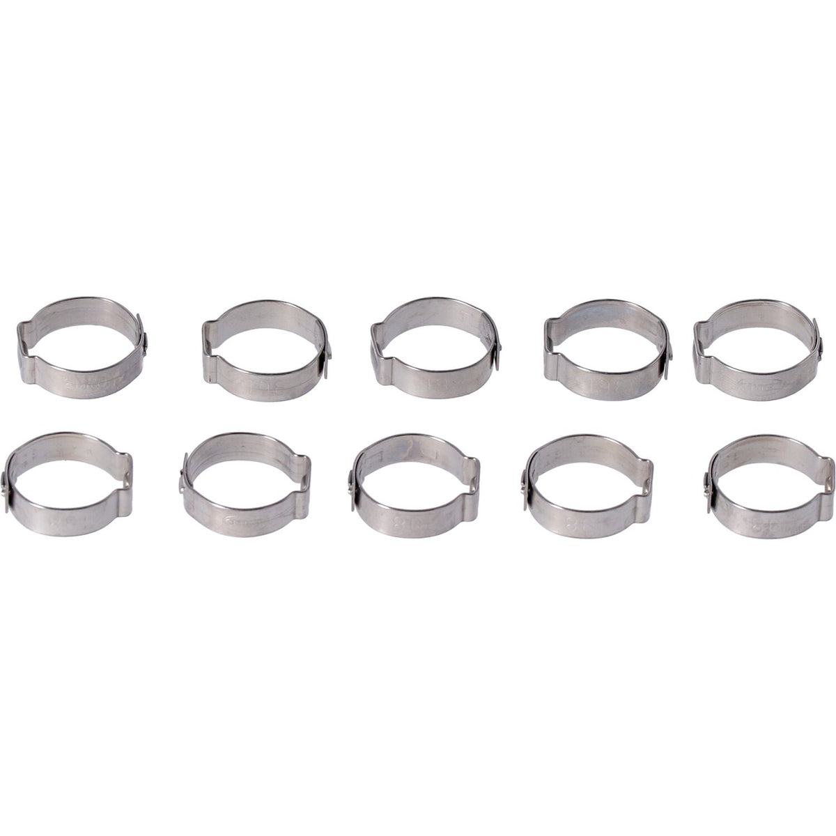 MCS Crimp hose clamp 3/4 (19.05mm) ID - Stainless