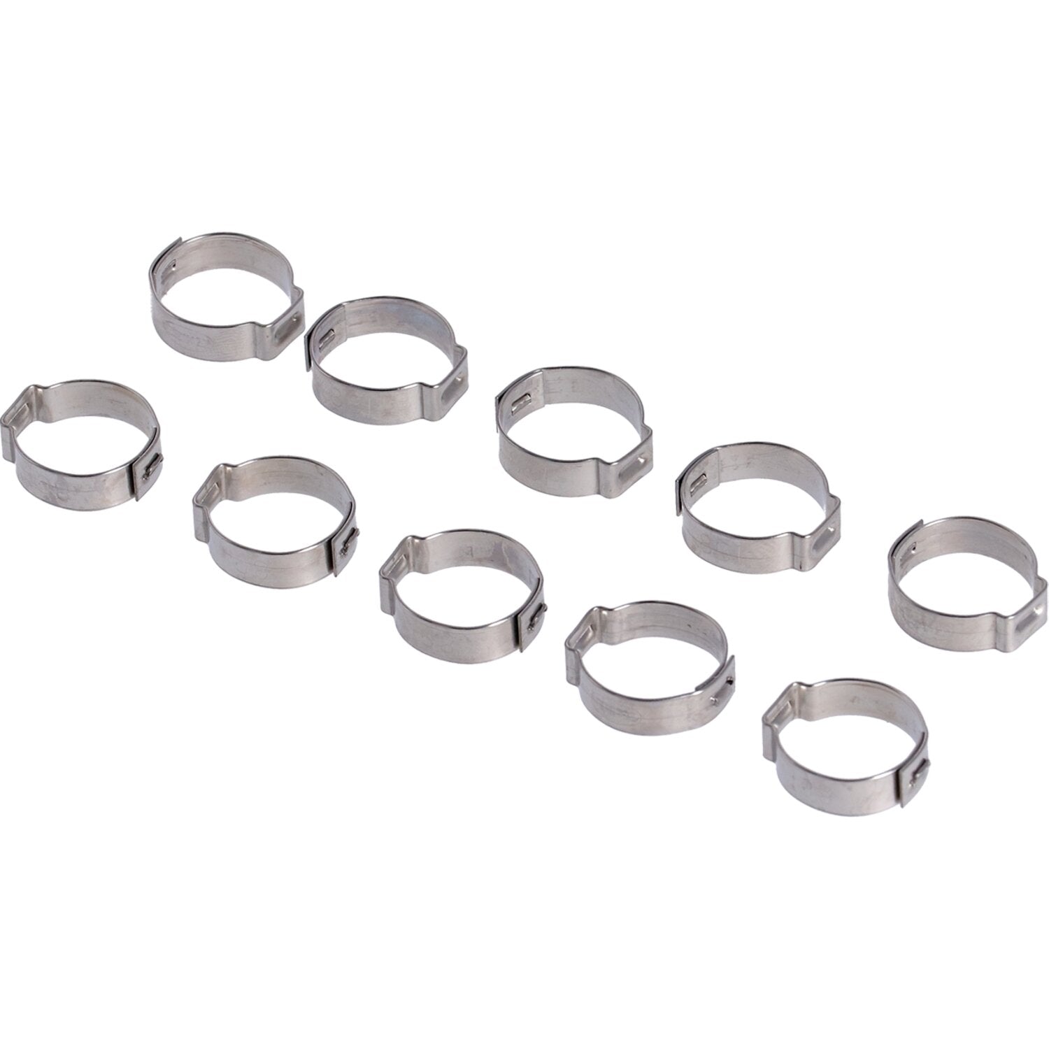 MCS Crimp hose clamp 3/4 (19.05mm) ID - Stainless